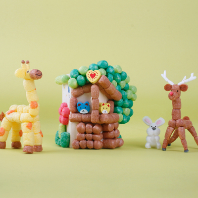 [미니플레이콘]연필꽂이 숲속의 작은집 만들기