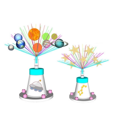 창작용 LED 광섬유 태양계행성 & 별자리조명등(1인용/10인용)