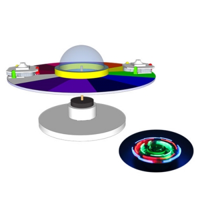 자기부상 회전 UFO (일반형/LED형)-1인용/5인용