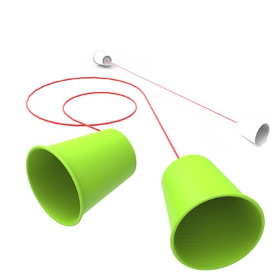 창작용 종이컵 전화기(5인용)