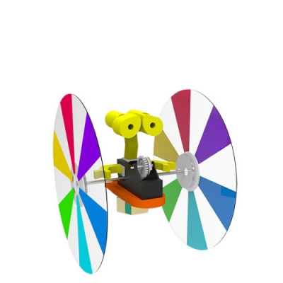 스프링탄성 투휠 탐사로봇(1인용/5인용)