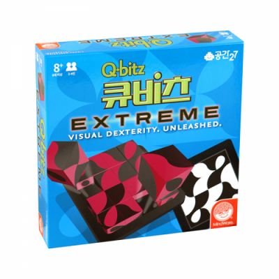 [공간27] 큐비츠 익스트림 보드게임+큐비츠 컬렉션북 (1-4인, 도형)