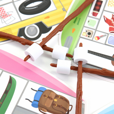 [공간27] 슬래피캠퍼 보드게임 (2-4인, 파티, 캠핑)