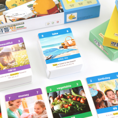 [딩동에듀] 리틀빈 영어카드게임 초등단어편