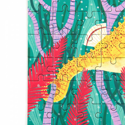 [머드퍼피] 해마 48피스 미니퍼즐