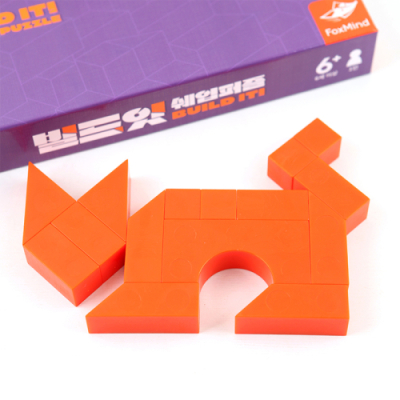 브레인티저스 빌드잇 쉐입퍼즐 블록