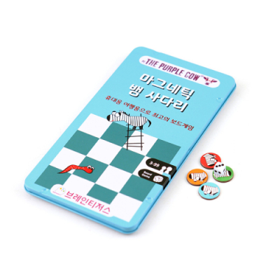 [브레인티저스] 퍼플카우 자석 뱀사다리 / 1-4인 휴대