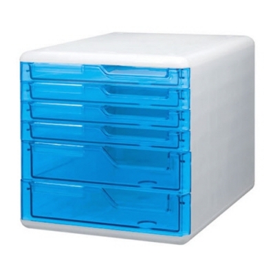 [카파맥스] 크리스탈서류함 6단 K03093