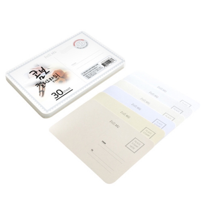 [종이문화] 콤보 캘리그라피 우편엽서 30 매/60 매