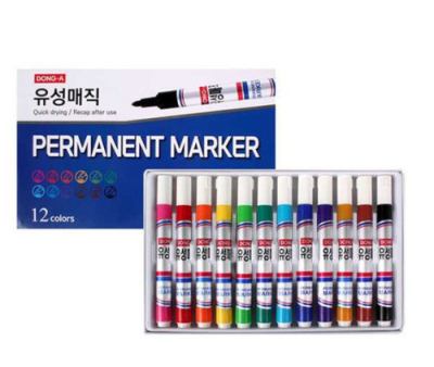 [동아] 12색 유성매직세트