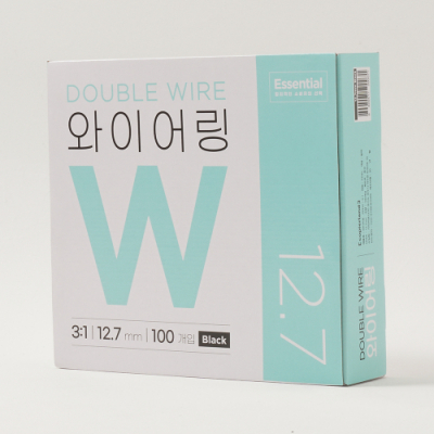 [카피어랜드] 에센셜 3:1 와이어링 12.7mm 100개 (옵션선택)