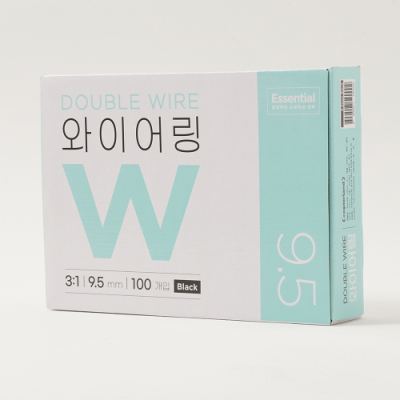 [카피어랜드] 에센셜 3:1 와이어링 9.5mm 100개 (옵션선택)