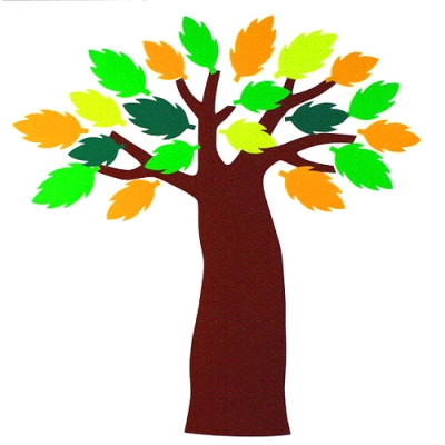 [지니스쿨] 펠트 봄 나무세트 - 기본 (160/230(택1))