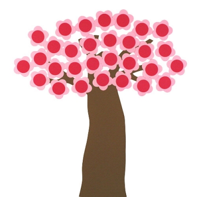 [지니스쿨] 펠트 꽃나무 세트(230/280(택1))