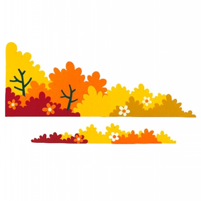 [지니스쿨] 펠트 가을풀숲 900 (왼쪽/오른쪽(택1))