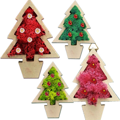 [매직북스] 천연이끼 트리나무 식물액자만들기 (4종 택1)