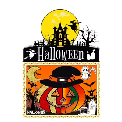 [매직북스] 할로윈 포일아트 (2종택1)