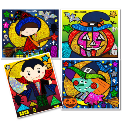 [매직북스] 럭셔리 할로윈 포일아트 (4종 택1)