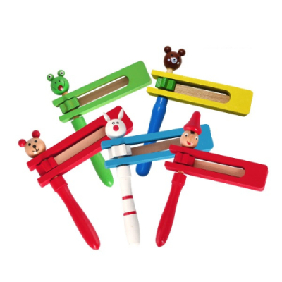 [캐스B]맑은소리 원목악기라쳇(1674)(색상랜덤)