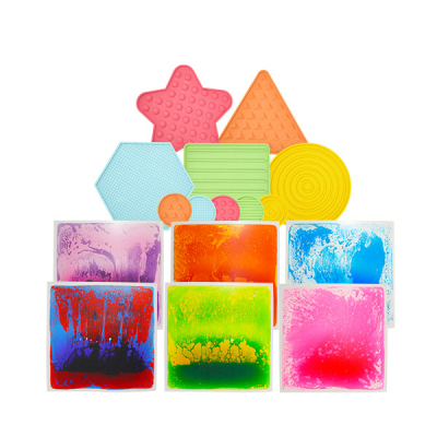 [캐스B]스포츠 센서리 발달매트 2종(1505set/센서리촉감매트,갤럭시액체보드판6종)