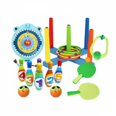 [캐스B]스포츠 뉴목표맞추기 타겟놀이 4종(2475set/소프트고리던지기라지,러버볼링세트,상어다트놀이,문틀고졍탁구개구리)