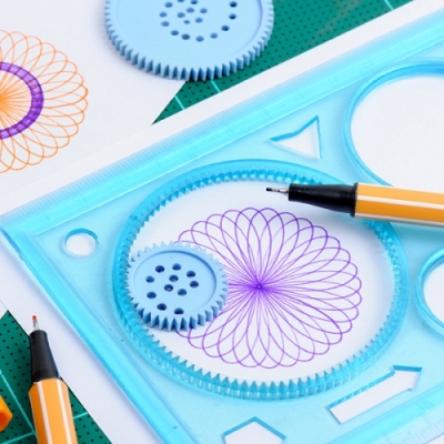 [네모세모] NEW 회전 그래프 (스피로그래프/도형자)