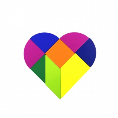 [네모세모] ON-tact 학습꾸러미 하트퍼즐