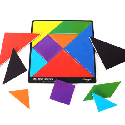 [마그피아] 자석 칠교놀이 학생용 (W150 X L150)