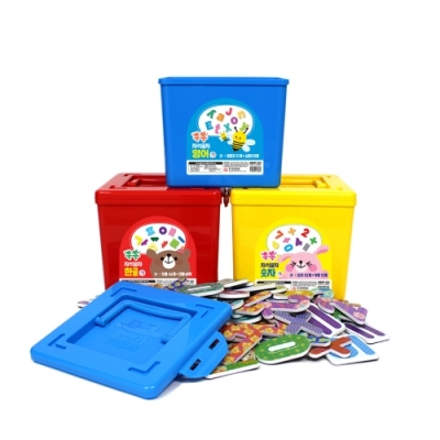 [아리아띠] 쏙쏙 자석글자 3종 (한글/숫자/영어)