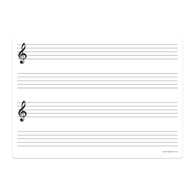 [마그피아] 고무자석 화이트 오선지보드 (W700XL500)