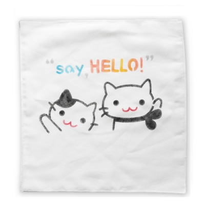 [피오피스토리] 스텐실손수건만들기- 헬로우냥이