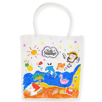 [피오피스토리] 여름 투명 비치백 만들기