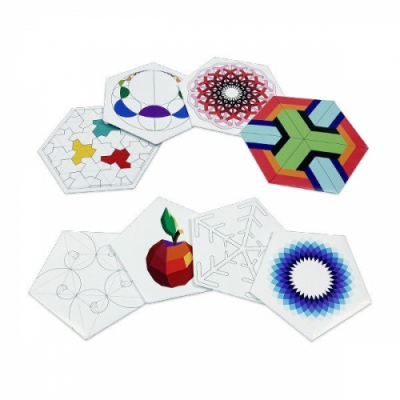 [온교육] 다각형 딱지 만들기(8개)