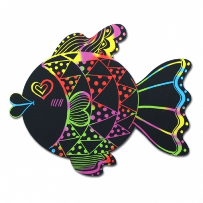 [도토리클래스] 물고기 스크래치 페이퍼