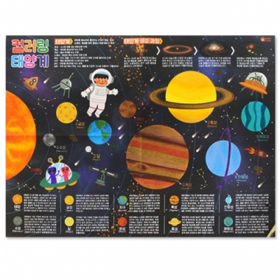 [도토리클래스] 태양계 컬러링 페이퍼