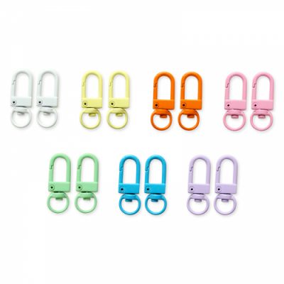 [도토리클래스] 키링만들기 컬러 D링 1개입 (7종 택1)