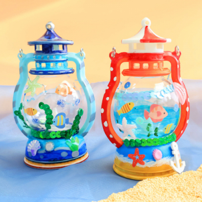 [도토리클래스] 컬러링 여름 랜턴 (1인용)