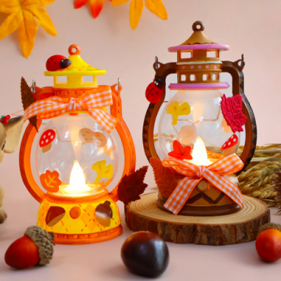 [도토리클래스] 컬러링 가을 랜턴 (1인용)