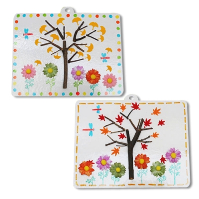 [잼잼아트] 단풍/은행나무 작품판(5인용)