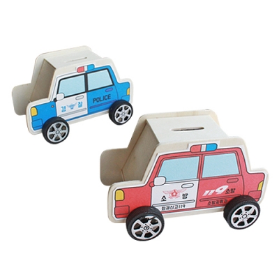 [잼잼아트] 경찰차와 소방차 저금통