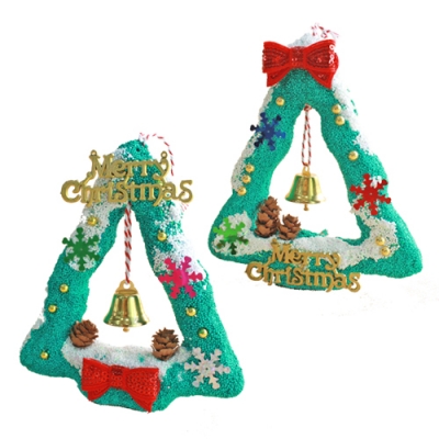 [잼잼아트] 눈 내리는 트리와 종 (6인용)