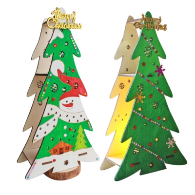 [잼잼아트] 트리와 LED 촛불