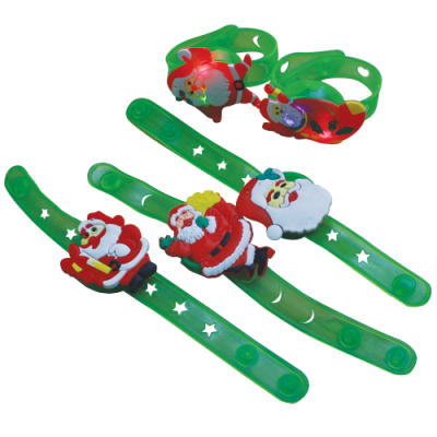 [잼잼아트] LED 산타 젤리 팔찌