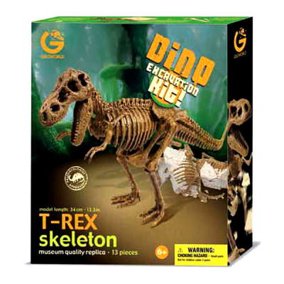 [와니사이언스] 19cm 티라노사우르스(화석발굴) WN-3036