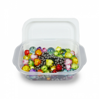 [와니사이언스] 다양한 모양과 크기의 구슬 혼합물(4종, 케이스입, 아이스크림)