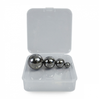 [와니사이언스] 크기가 다양한 쇠구슬(4종,케이스입)(천재)