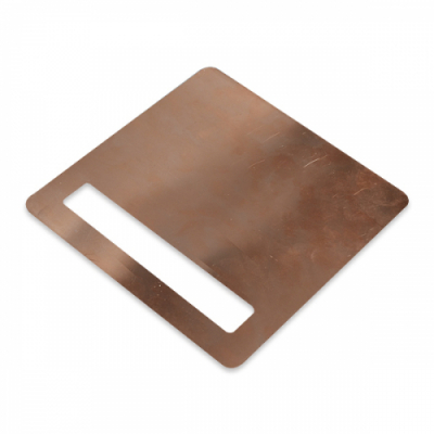 [와니사이언스] 구멍 뚫린 구리판(15*15, 두께0.2mm)(천재)