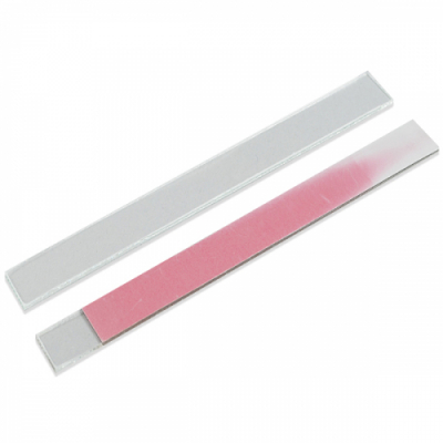 [와니사이언스]열 변색 긴 유리판(고온용, 분홍)(2*20cm, 두께1mm)