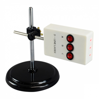 [와니사이언스] 레이저 지시기 스탠드 세트(3구, 점, 금속손잡이)(지학사)