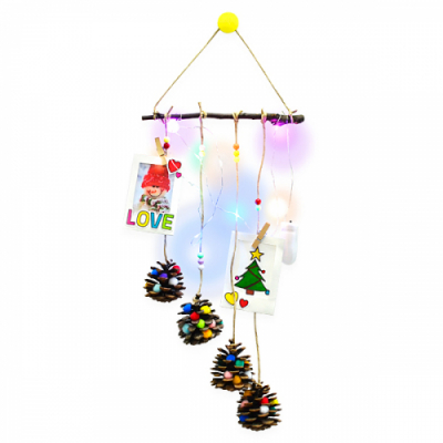 [와니사이언스] 솔방울 가습기 LED 모빌 만들기(1명 세트)